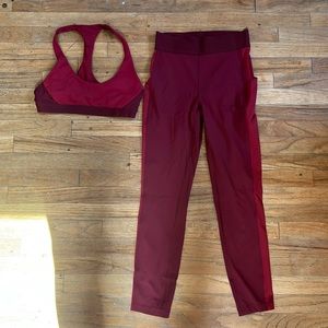 Lululemon Set in Red
